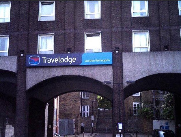 Travelodge Farringdon Londen Buitenkant foto